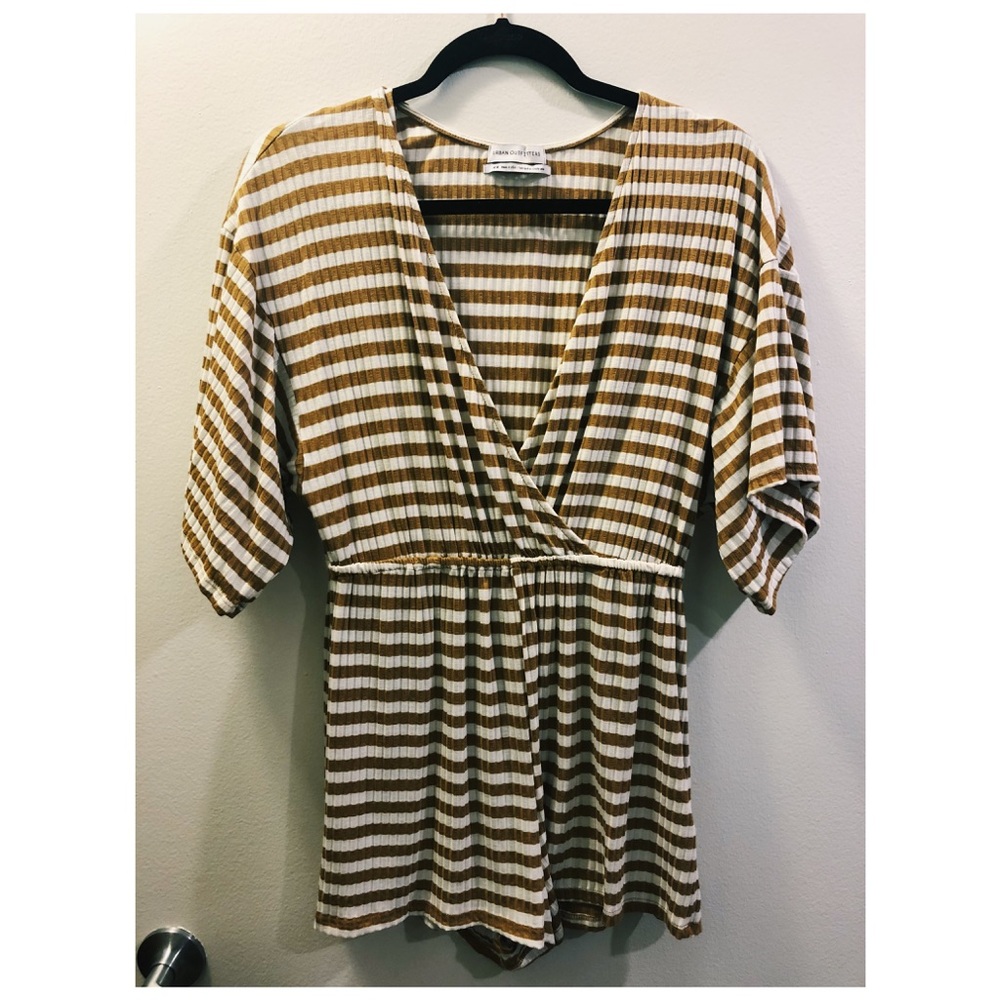 Urban Outfitters Striped Romper
